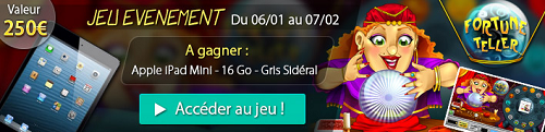 Nouveau jeu événement Fortune Teller